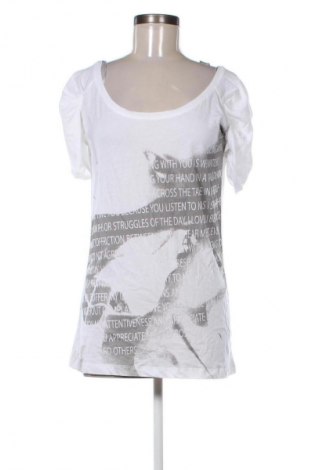 Damen Shirt Madonna, Größe XL, Farbe Weiß, Preis € 15,84