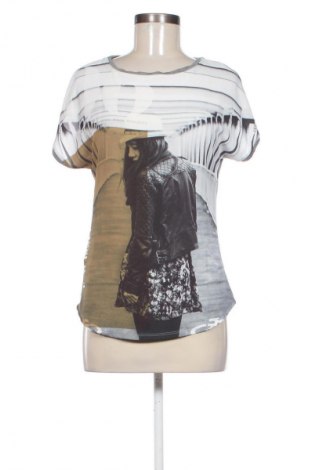 Дамска блуза Mango, Размер S, Цвят Многоцветен, Цена 26,97 лв.