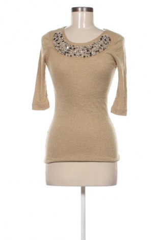 Дамска блуза Mango, Размер XS, Цвят Златист, Цена 14,99 лв.