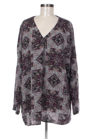 Дамска блуза Maxi Blue, Размер 5XL, Цвят Многоцветен, Цена 7,99 лв.