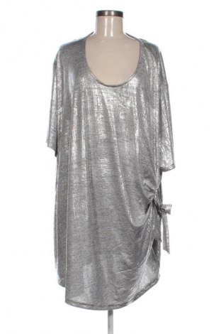Дамска блуза Mia Moda, Размер 5XL, Цвят Сребрист, Цена 34,99 лв.