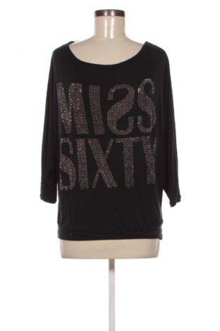 Γυναικεία μπλούζα Miss Sixty, Μέγεθος M, Χρώμα Μαύρο, Τιμή 25,00 €