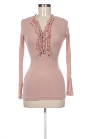 Дамска блуза Moda International, Размер XS, Цвят Пепел от рози, Цена 29,00 лв.