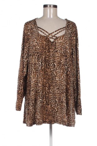 Дамска блуза Ms Mode, Размер 3XL, Цвят Многоцветен, Цена 8,99 лв.