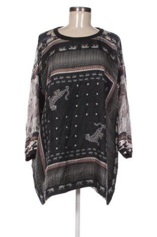 Дамска блуза Mucho Gusto, Размер L, Цвят Многоцветен, Цена 99,99 лв.