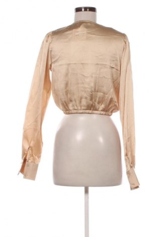 Γυναικεία μπλούζα NA-KD, Μέγεθος XS, Χρώμα Χρυσαφί, Τιμή 8,99 €