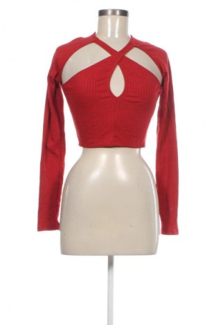Bluzka damska Pull&Bear, Rozmiar M, Kolor Czerwony, Cena 29,99 zł