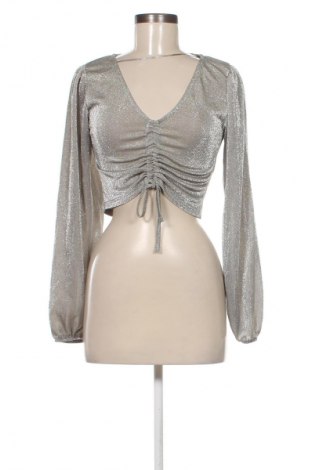 Női blúz Pull&Bear, Méret M, Szín Ezüstös, Ár 2 669 Ft