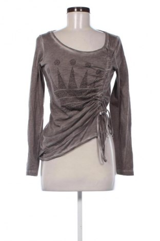 Bluzka damska Rick Cardona, Rozmiar S, Kolor Brązowy, Cena 77,75 zł