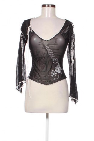 Дамска блуза River Island, Размер XS, Цвят Черен, Цена 13,99 лв.