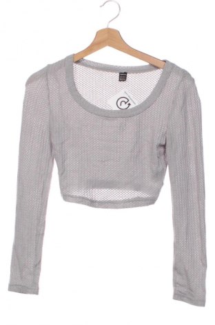 Дамска блуза SHEIN, Размер XS, Цвят Сив, Цена 9,99 лв.
