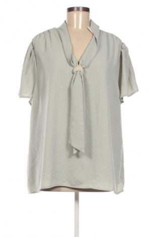 Дамска блуза SHEIN, Размер 4XL, Цвят Зелен, Цена 26,96 лв.