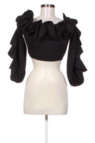 Дамска блуза SHEIN, Размер M, Цвят Черен, Цена 8,99 лв.