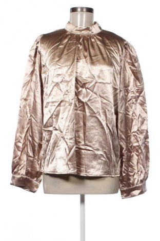 Дамска блуза SHEIN, Размер M, Цвят Златист, Цена 10,99 лв.