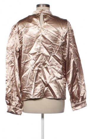 Дамска блуза SHEIN, Размер M, Цвят Златист, Цена 10,99 лв.