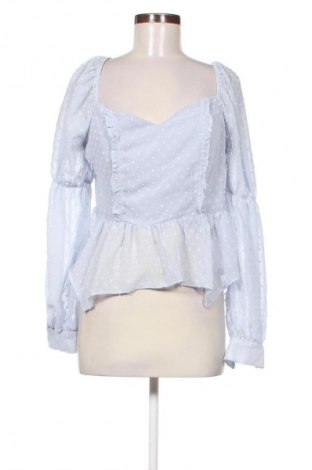 Дамска блуза SHEIN, Размер L, Цвят Син, Цена 19,00 лв.