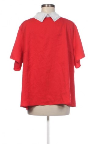 Дамска блуза SHEIN, Размер XXL, Цвят Червен, Цена 19,00 лв.