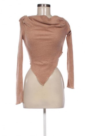 Дамска блуза SHEIN, Размер M, Цвят Бежов, Цена 8,99 лв.