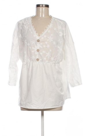 Дамска блуза SHEIN, Размер L, Цвят Бял, Цена 4,99 лв.