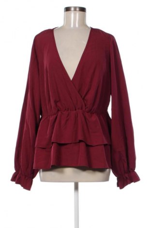 Дамска блуза SHEIN, Размер XXL, Цвят Червен, Цена 14,99 лв.