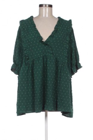 Női blúz SHEIN, Méret 4XL, Szín Zöld, Ár 4 809 Ft