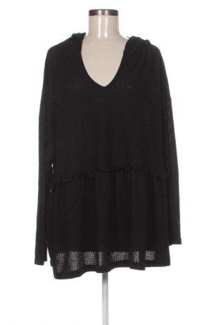 Дамска блуза SHEIN, Размер 4XL, Цвят Черен, Цена 15,99 лв.