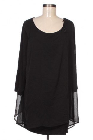 Дамска блуза Sheego, Размер 3XL, Цвят Черен, Цена 14,99 лв.