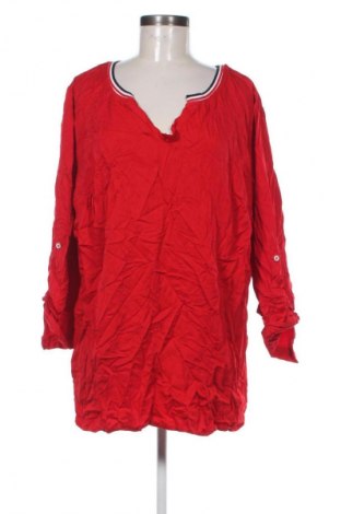 Dámská halenka Sheego, Velikost 4XL, Barva Červená, Cena  199,00 Kč