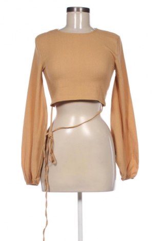 Bluzka damska Sinsay, Rozmiar S, Kolor Pomarańczowy, Cena 43,68 zł