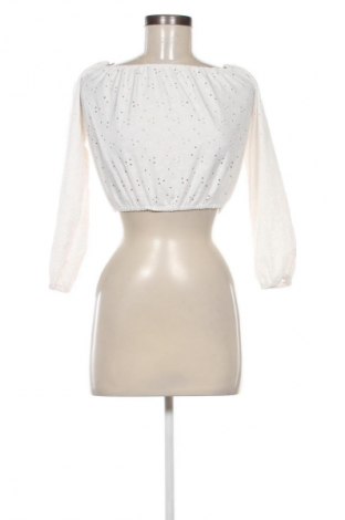 Γυναικεία μπλούζα Sinsay, Μέγεθος XS, Χρώμα Λευκό, Τιμή 9,79 €