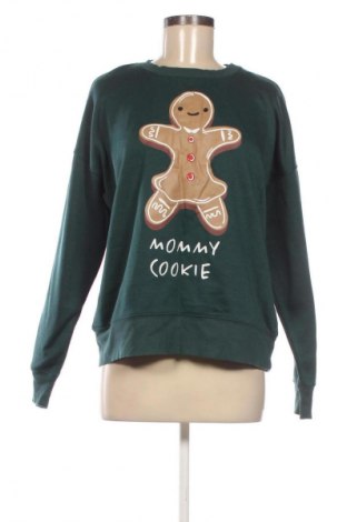 Дамска блуза Sinsay, Размер L, Цвят Зелен, Цена 25,99 лв.