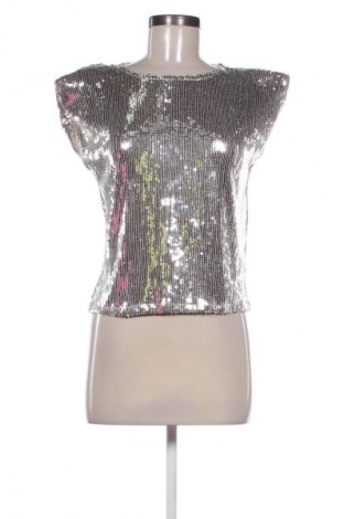 Дамска блуза Sinsay, Размер XS, Цвят Златист, Цена 31,00 лв.