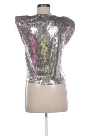 Дамска блуза Sinsay, Размер XS, Цвят Златист, Цена 31,00 лв.