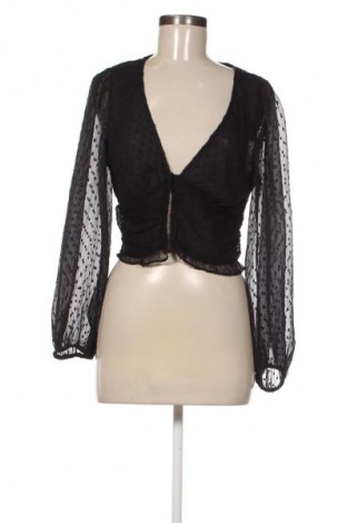 Γυναικεία μπλούζα Stradivarius, Μέγεθος L, Χρώμα Μαύρο, Τιμή 9,74 €