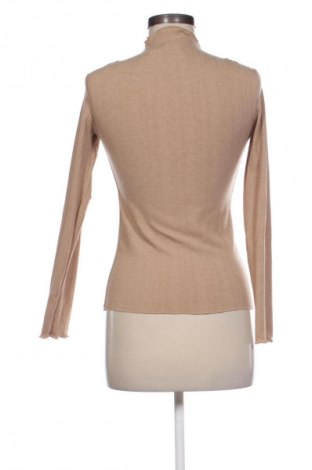 Дамска блуза Stradivarius, Размер S, Цвят Бежов, Цена 12,99 лв.