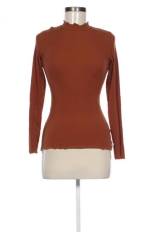 Γυναικεία μπλούζα Tom Tailor, Μέγεθος XS, Χρώμα Καφέ, Τιμή 17,39 €
