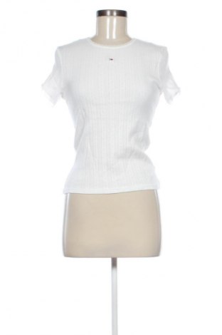 Damen Shirt Tommy Jeans, Größe L, Farbe Weiß, Preis € 93,99