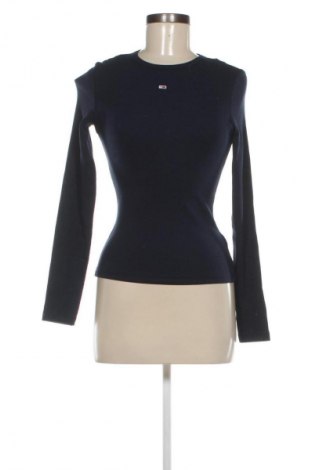 Bluză de femei Tommy Jeans, Mărime S, Culoare Albastru, Preț 237,99 Lei