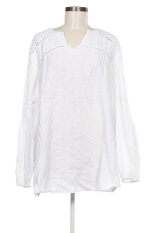 Γυναικεία μπλούζα Ulla Popken, Μέγεθος XXL, Χρώμα Λευκό, Τιμή 20,99 €