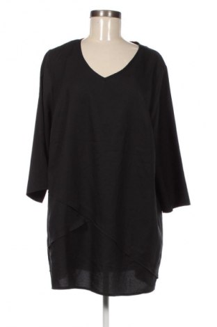 Дамска блуза Ulla Popken, Размер XXL, Цвят Черен, Цена 12,99 лв.