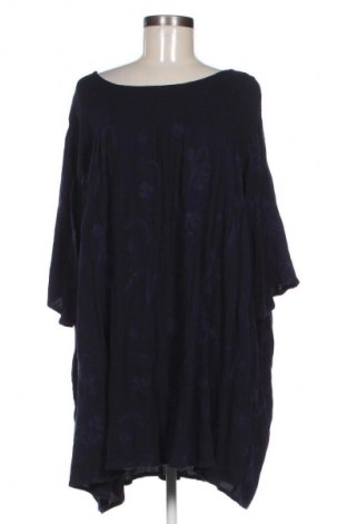 Dámská halenka Ulla Popken, Velikost 4XL, Barva Modrá, Cena  442,00 Kč