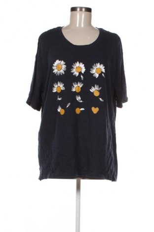 Дамска блуза Ulla Popken, Размер XXL, Цвят Син, Цена 31,99 лв.