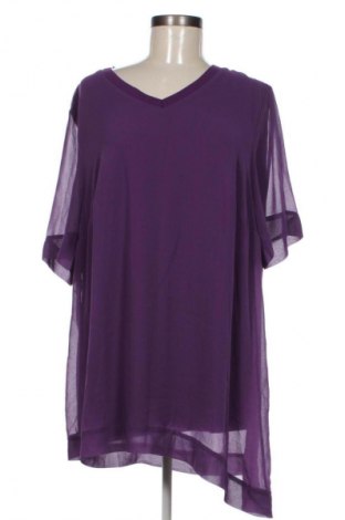 Дамска блуза Ulla Popken, Размер XL, Цвят Лилав, Цена 33,99 лв.