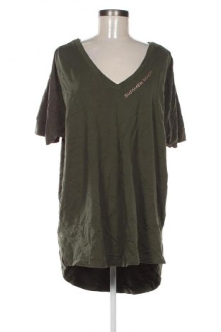 Bluzka damska Ulla Popken, Rozmiar XL, Kolor Zielony, Cena 89,99 zł