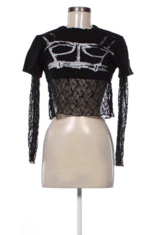 Дамска блуза Unbranded, Размер M, Цвят Черен, Цена 19,00 лв.