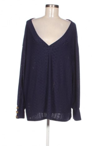 Дамска блуза Unbranded, Размер 4XL, Цвят Син, Цена 36,10 лв.