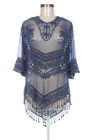 Дамска блуза Unbranded, Размер M, Цвят Син, Цена 19,04 лв.