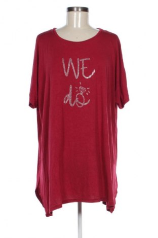 Дамска блуза Unbranded, Размер 3XL, Цвят Червен, Цена 19,00 лв.