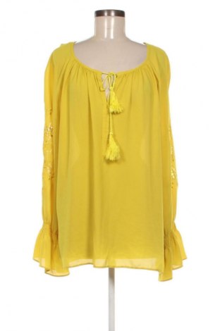 Дамска блуза Unbranded, Размер L, Цвят Жълт, Цена 19,55 лв.