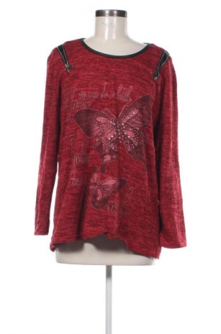 Дамска блуза Made In Italy, Размер XL, Цвят Червен, Цена 12,99 лв.